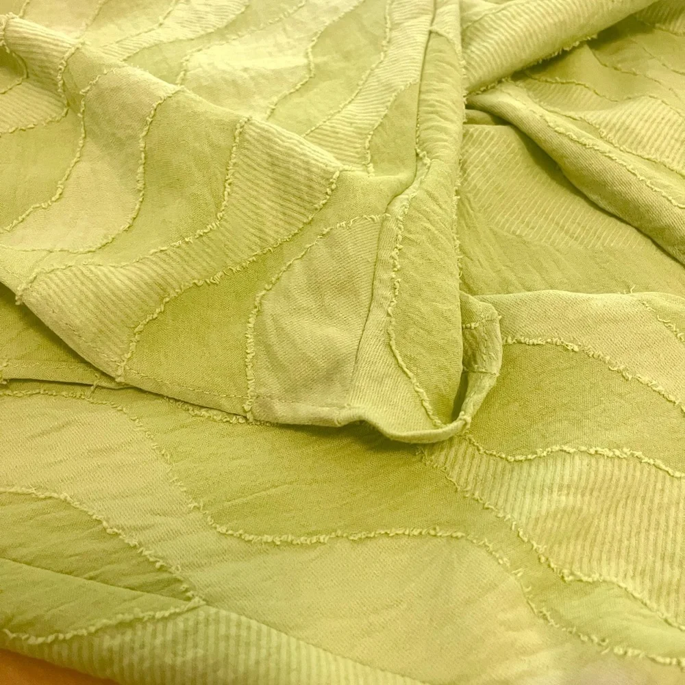 2/$30 Topshop Jacquard Twist Maxi Skirt in Pistachio Green sz 8
